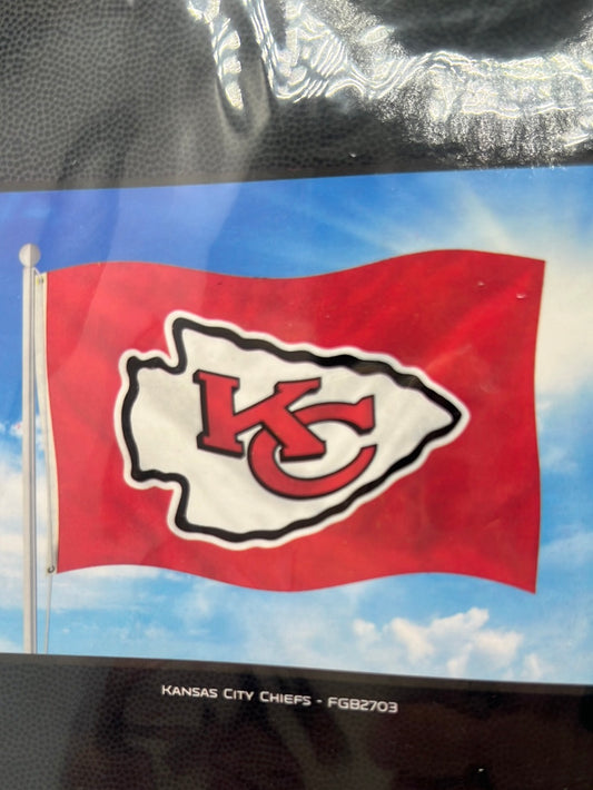 Kansas City Chiefs NFL 3”X5” Banner Flag