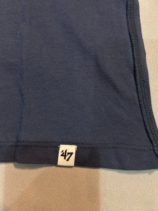 Denver Broncos NFL 47 Brand Atlas Blue Muse Sadie Tee Women