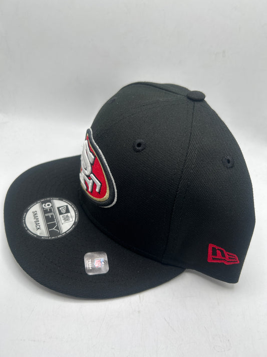 San Francisco 49ers NFL New Era 9Fifty Black SnapBack