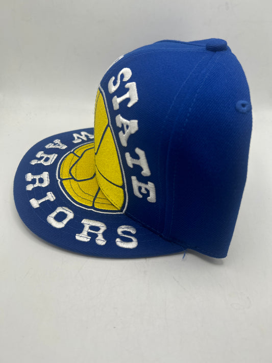 Golden State Warriors NBA Mitchell and Ness Oversized Logo Snapback