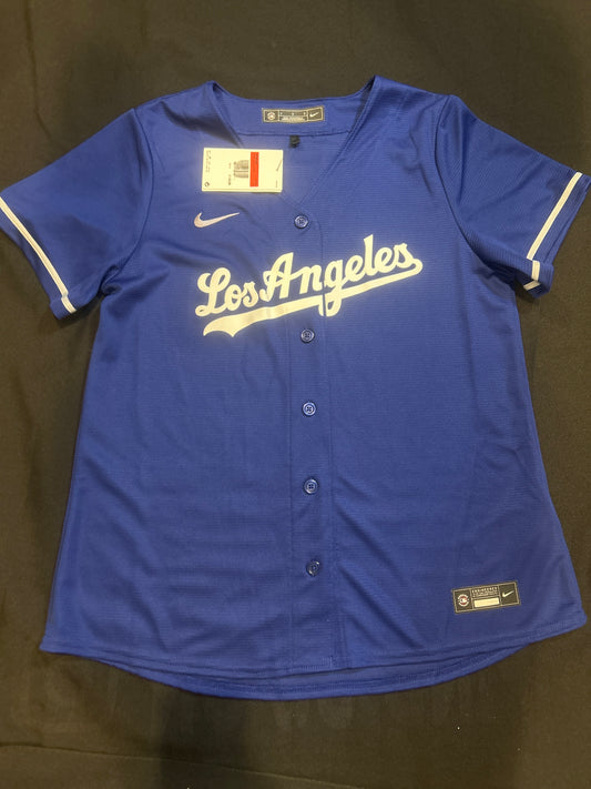 Los Angeles Dodgers MLB Women  Blue Jersey