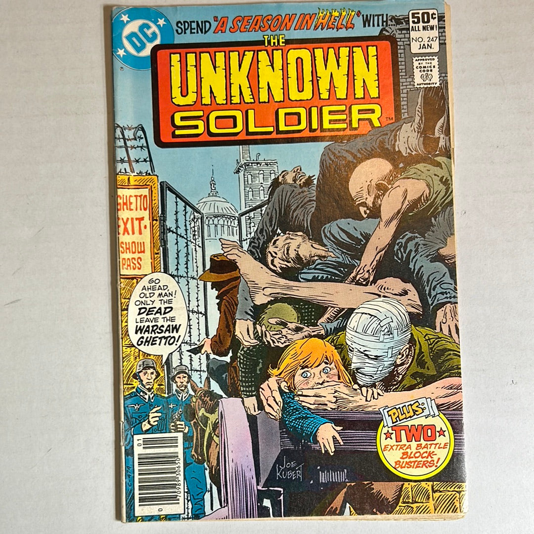 The Unknown Soldier by DC Comics "A Season in Hell" No. 247 Comic Book