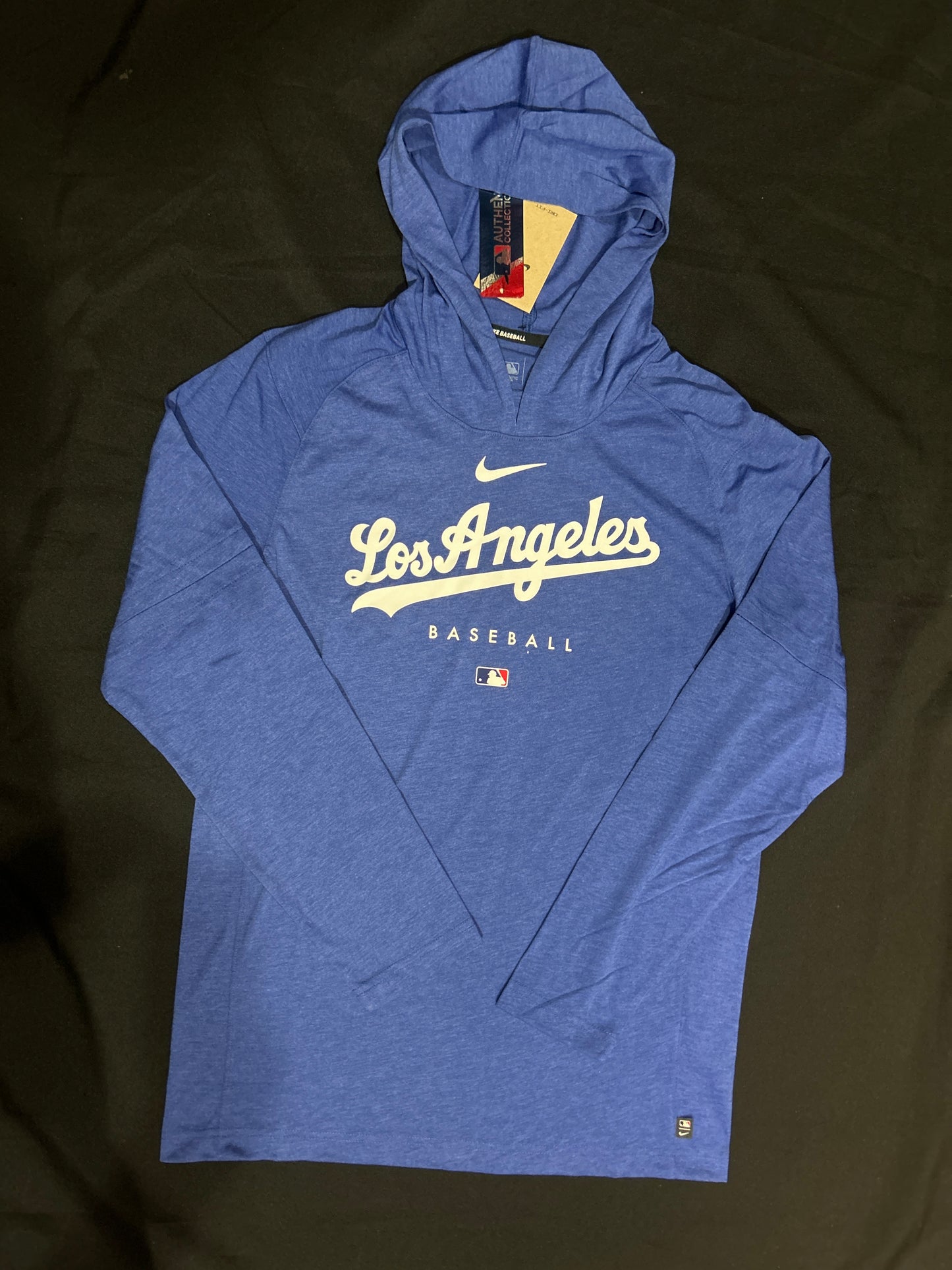 Los Angeles Dodgers MLB Nike Authentic Collection On-Field Team Hoodie
