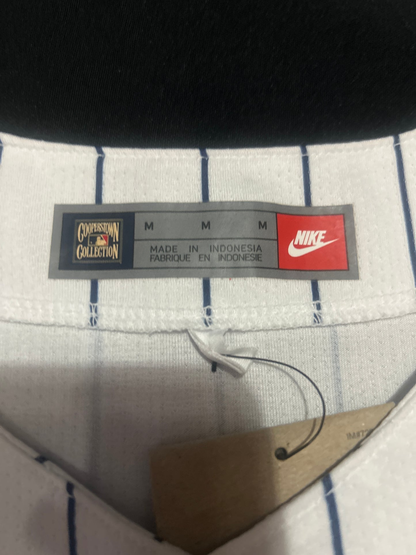 NEW YORK YANKEES MLB BABE RUTH #3 NIKE WHITE THROWBACK COOPERSTOWN COLLECTION LIMITED MEN JERSEY