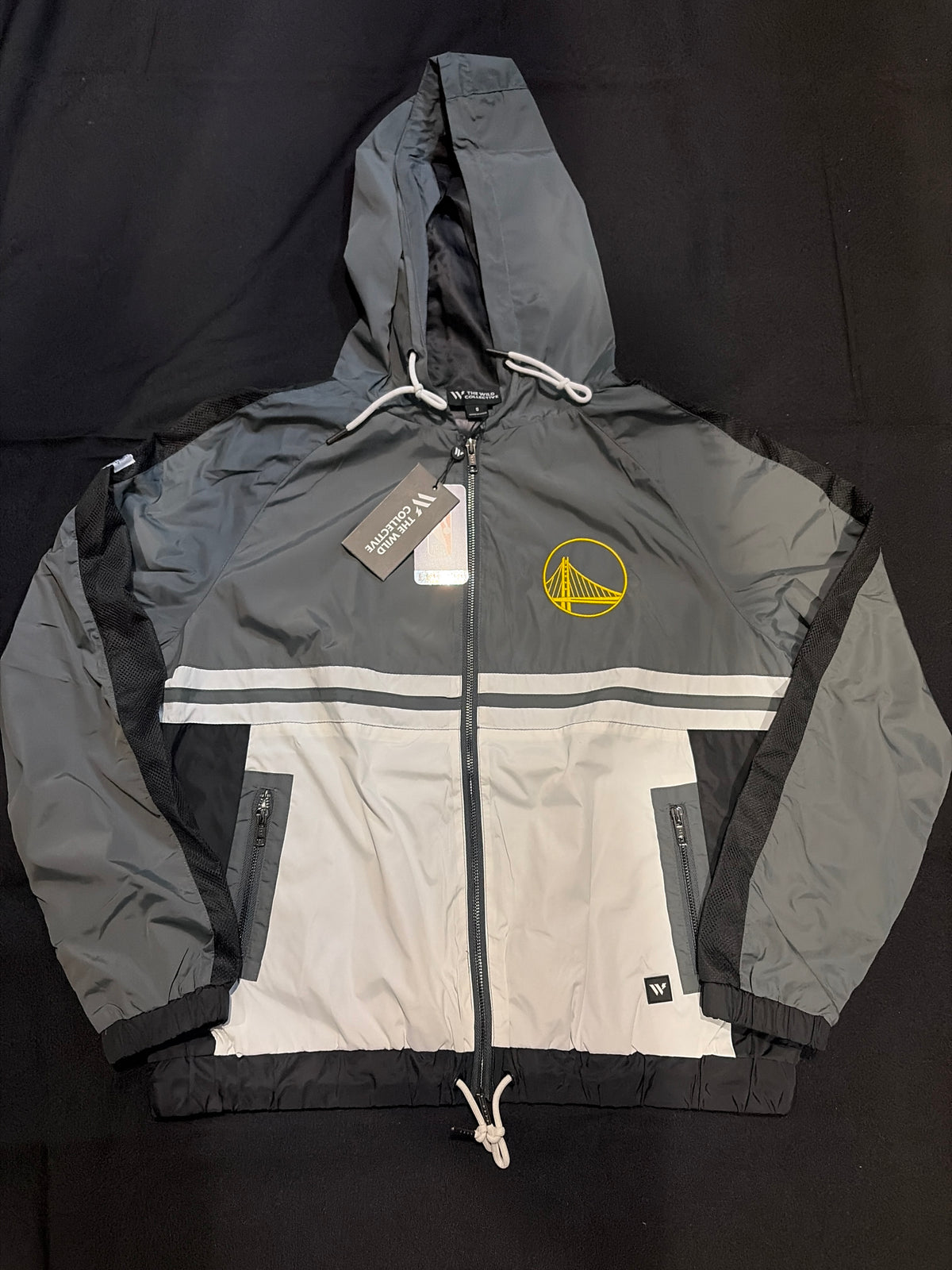 GOLDEN STATE WARRIORS NBA The Wild Collective WOMEN TRACK JACKET