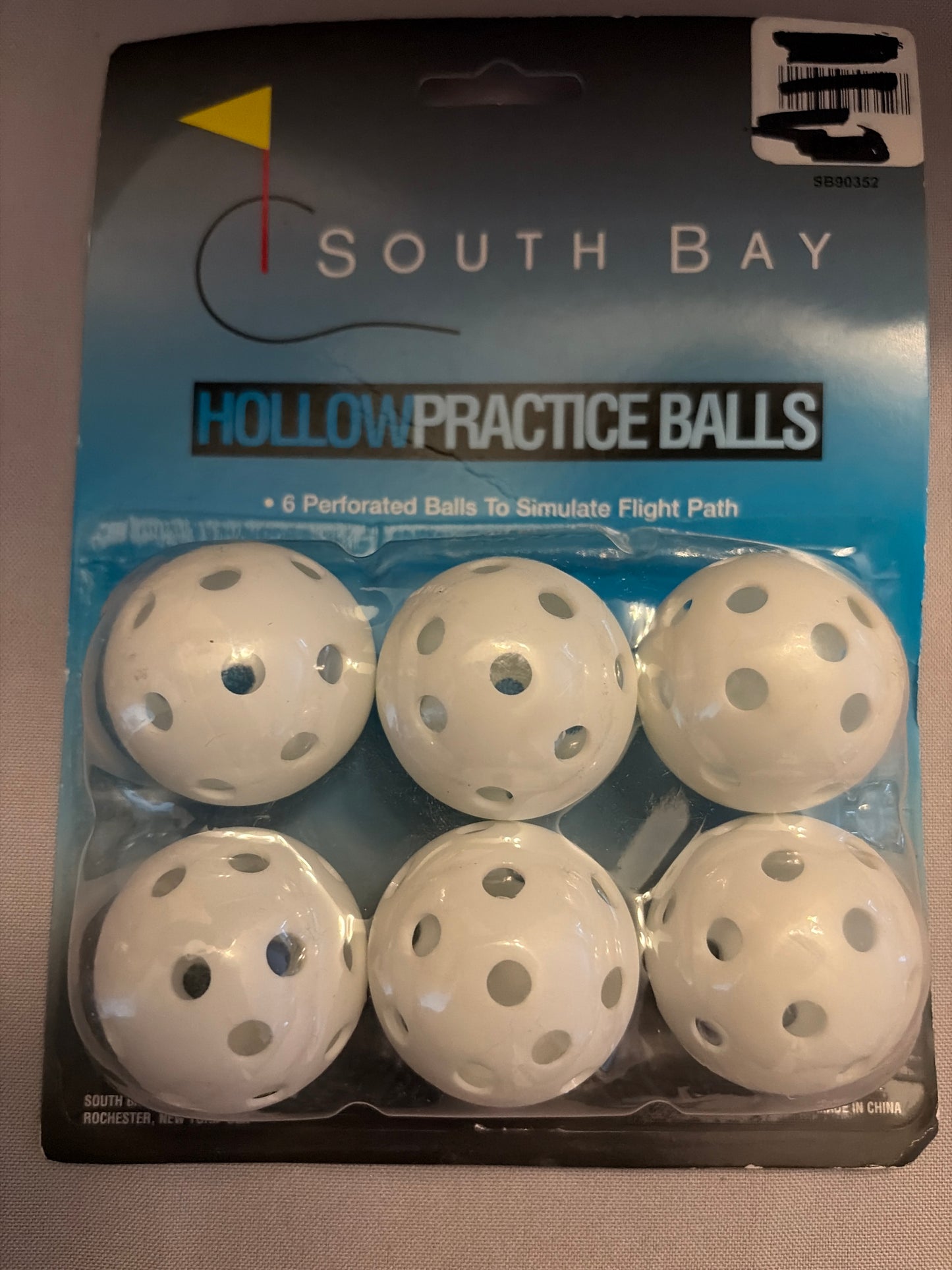Hollow Practice Balls South Bay 6cnt