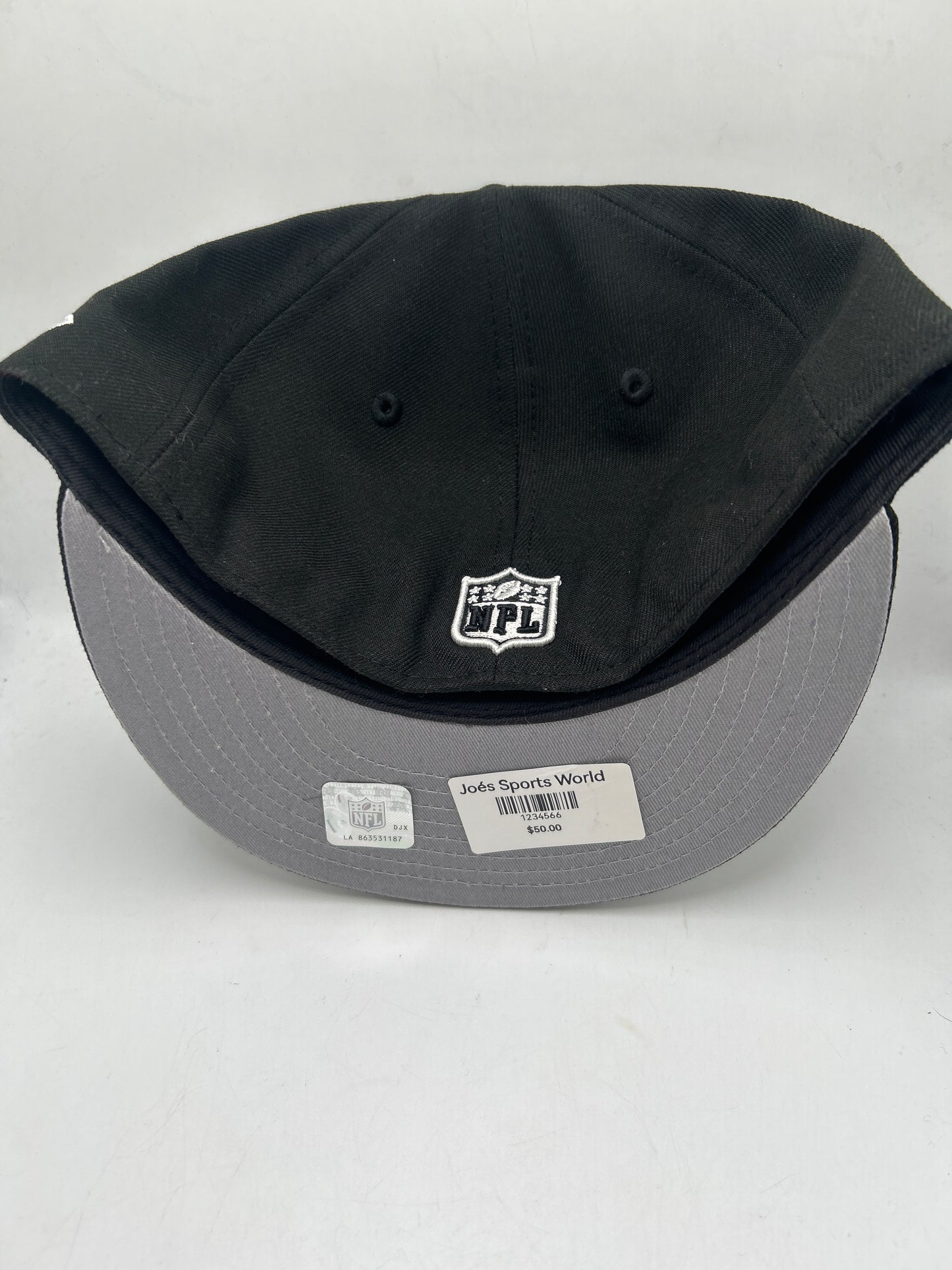 Jacksonville Jaguars NFL New Era 59fifty Classic Black/White Fitted Hat