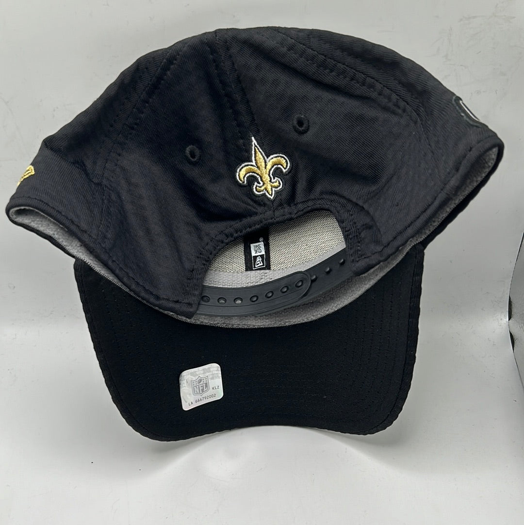 New Orleans Saints NFL Vertical Wicking New Era 9Forty Training Stretch-Snapback