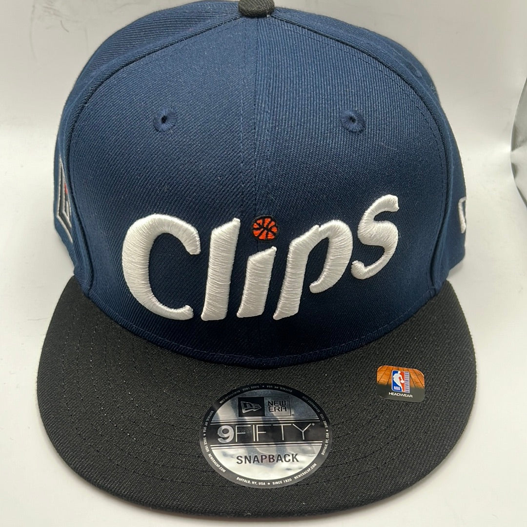 Los Angeles Clippers NBA New Era 9Fifty City Edition Bleu Pale Snapback Hat