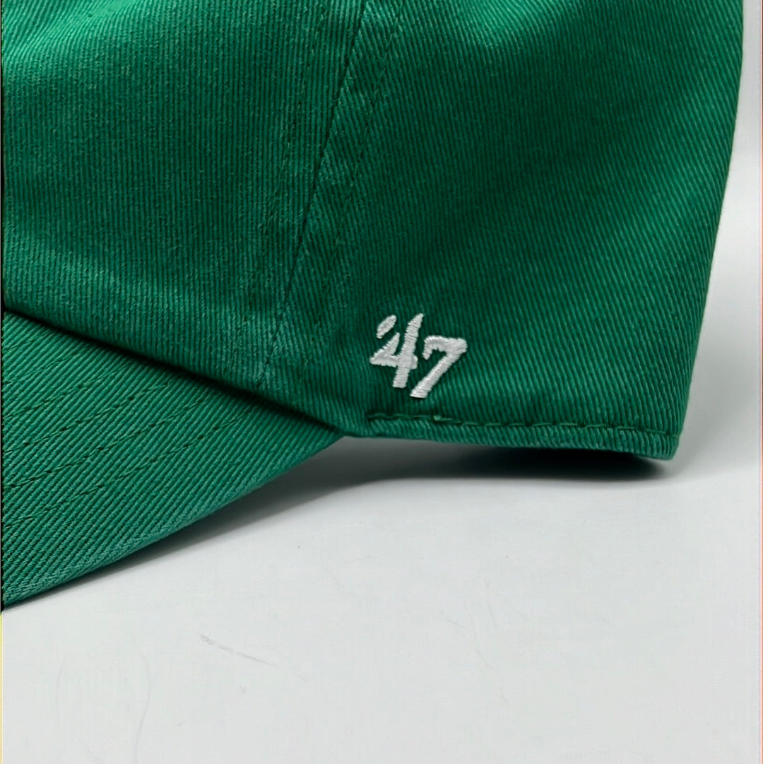 Los Angeles Dodgers MLB 47Clean Up Brand Genuine Merchandise Green Adjustable Hat