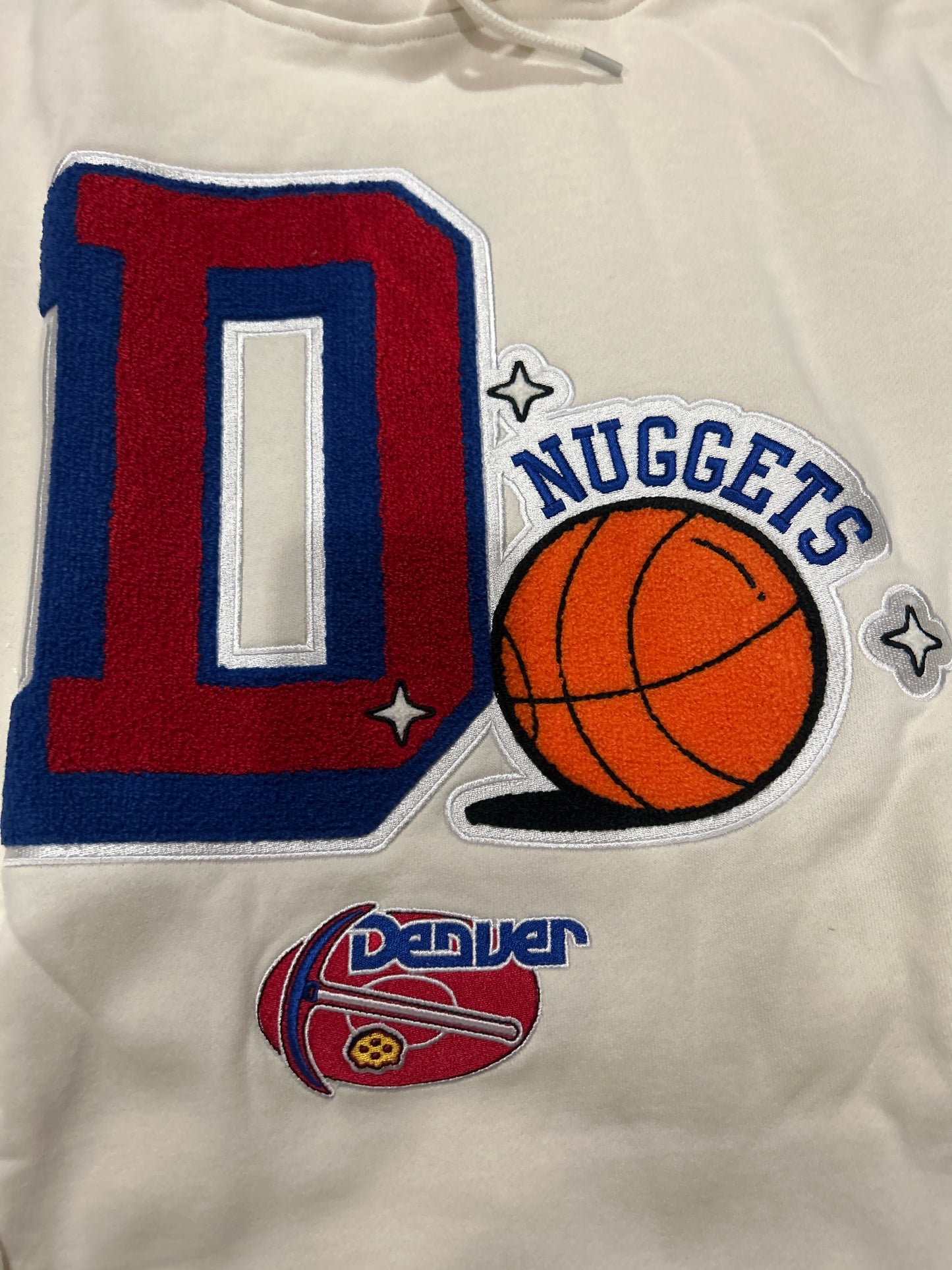 Denver Nuggets NBA Hardwood Classics Mitchell & Ness Mens Hoodie