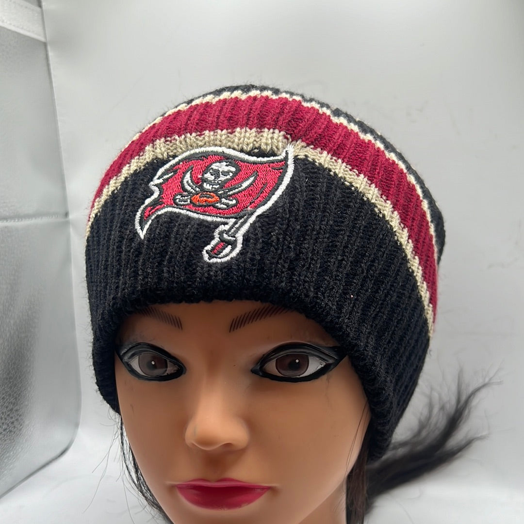 Tampa Bay Buccaneers NFL Official Headwear Striped Beanie