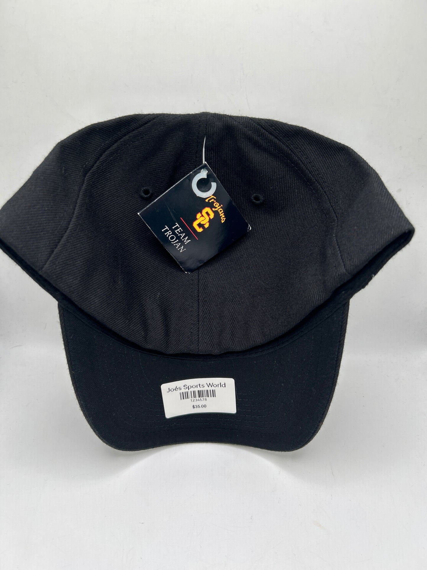 USC Trojans Fitted Hat - BLACK