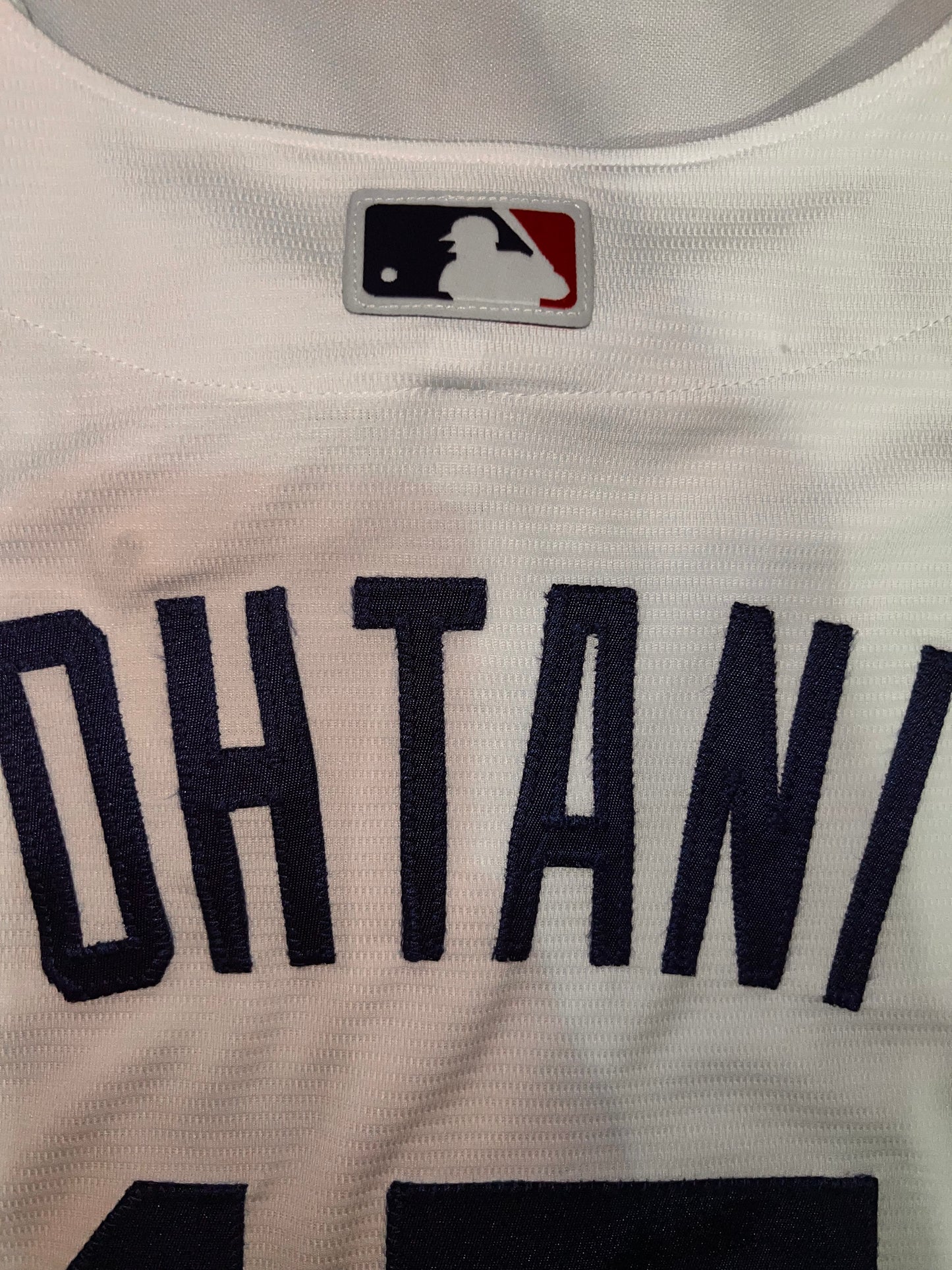 Los Angeles Dodgers Nike MLB #17 Ohtani Genuine Merchandise Authentic Replica White Jersey for Men