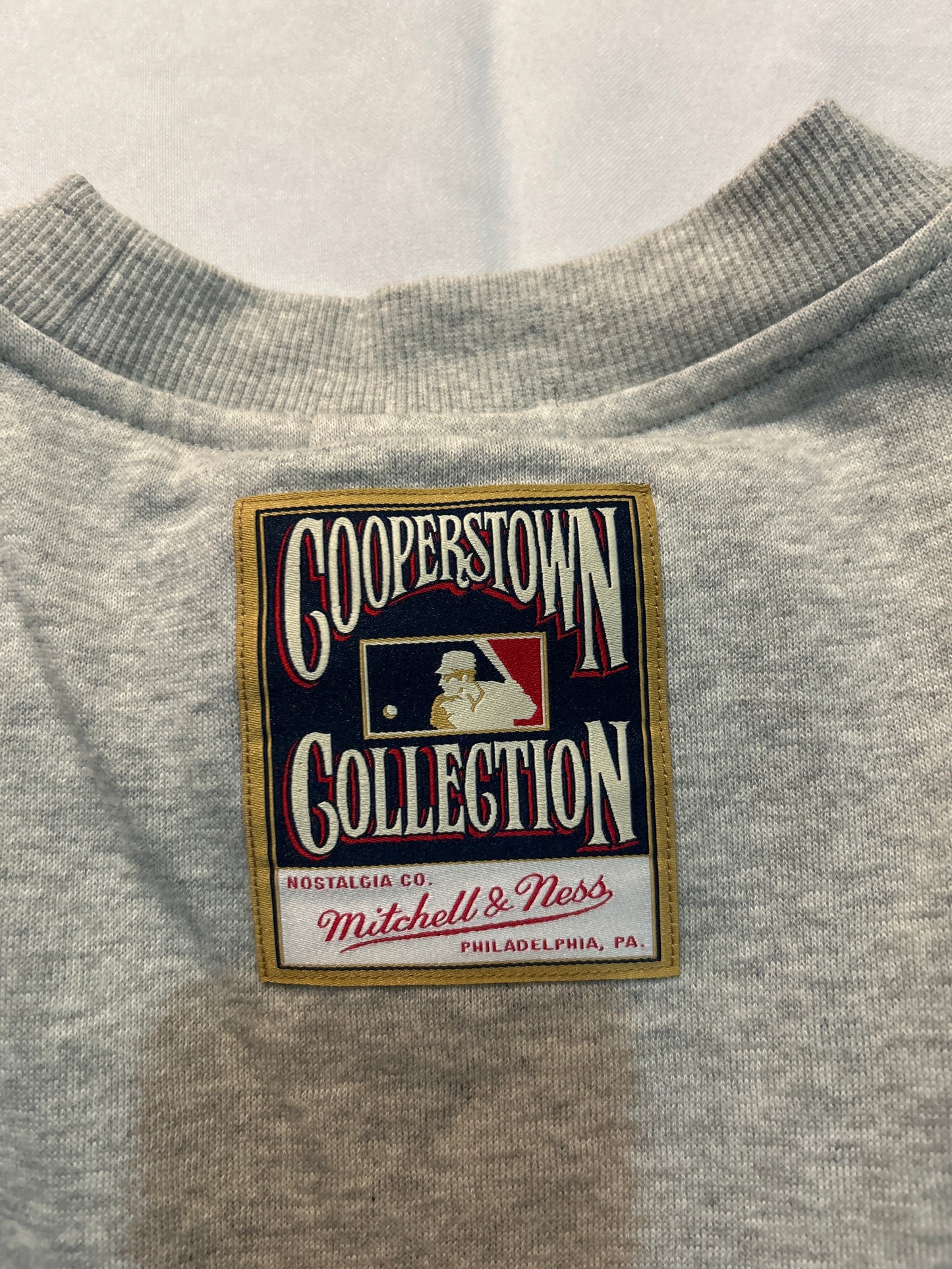 Los Angeles Dodgers MLB Mitchell & Ness Women a Cooperstown Collection LT Crew Women