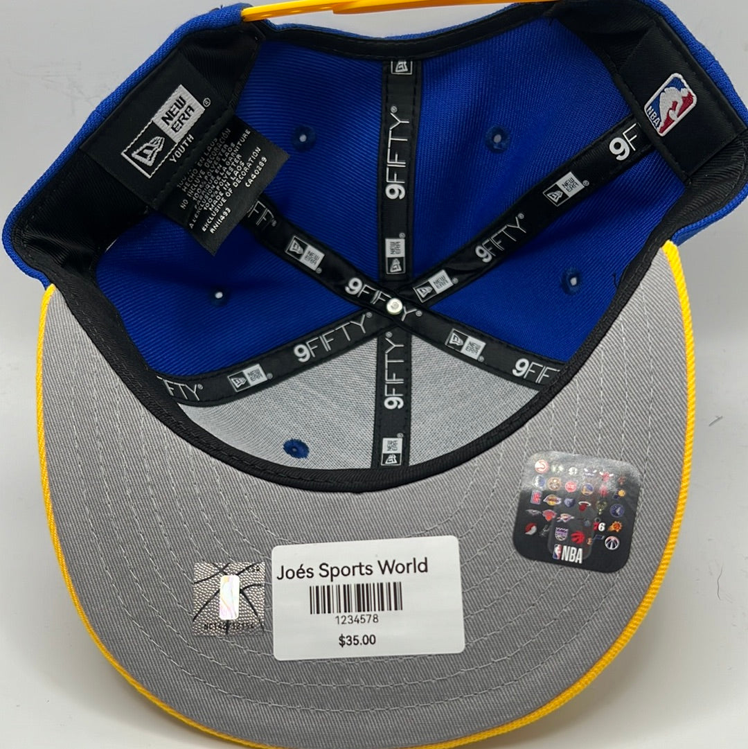 Golden State Warriors NBA New Era 9Fifty Youth Snapback Hat