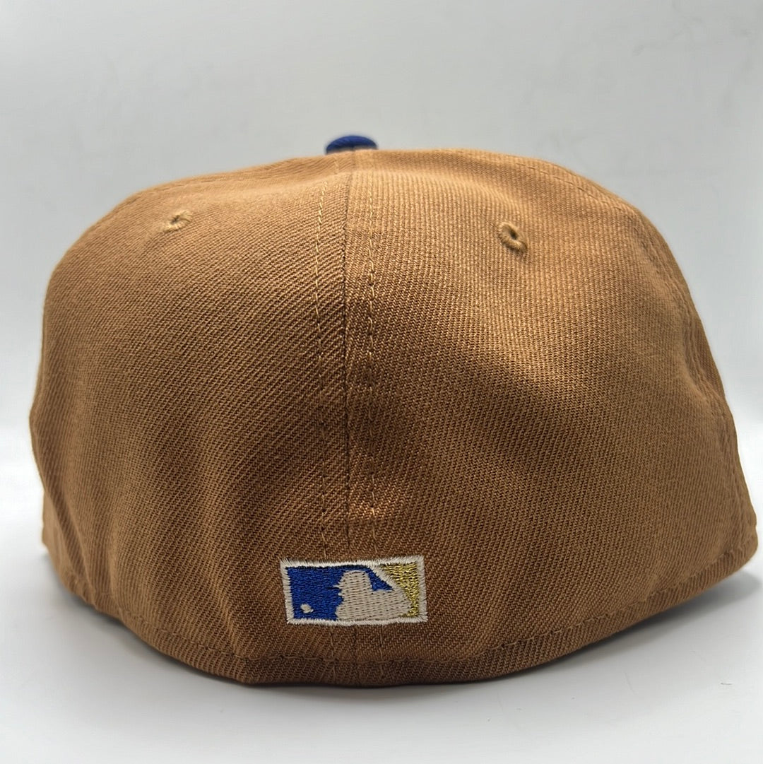 Los Angeles Dodgers MLB New Era 59Fifty 50th Anniversary 1958-2008 Side Patch Fitted Hat