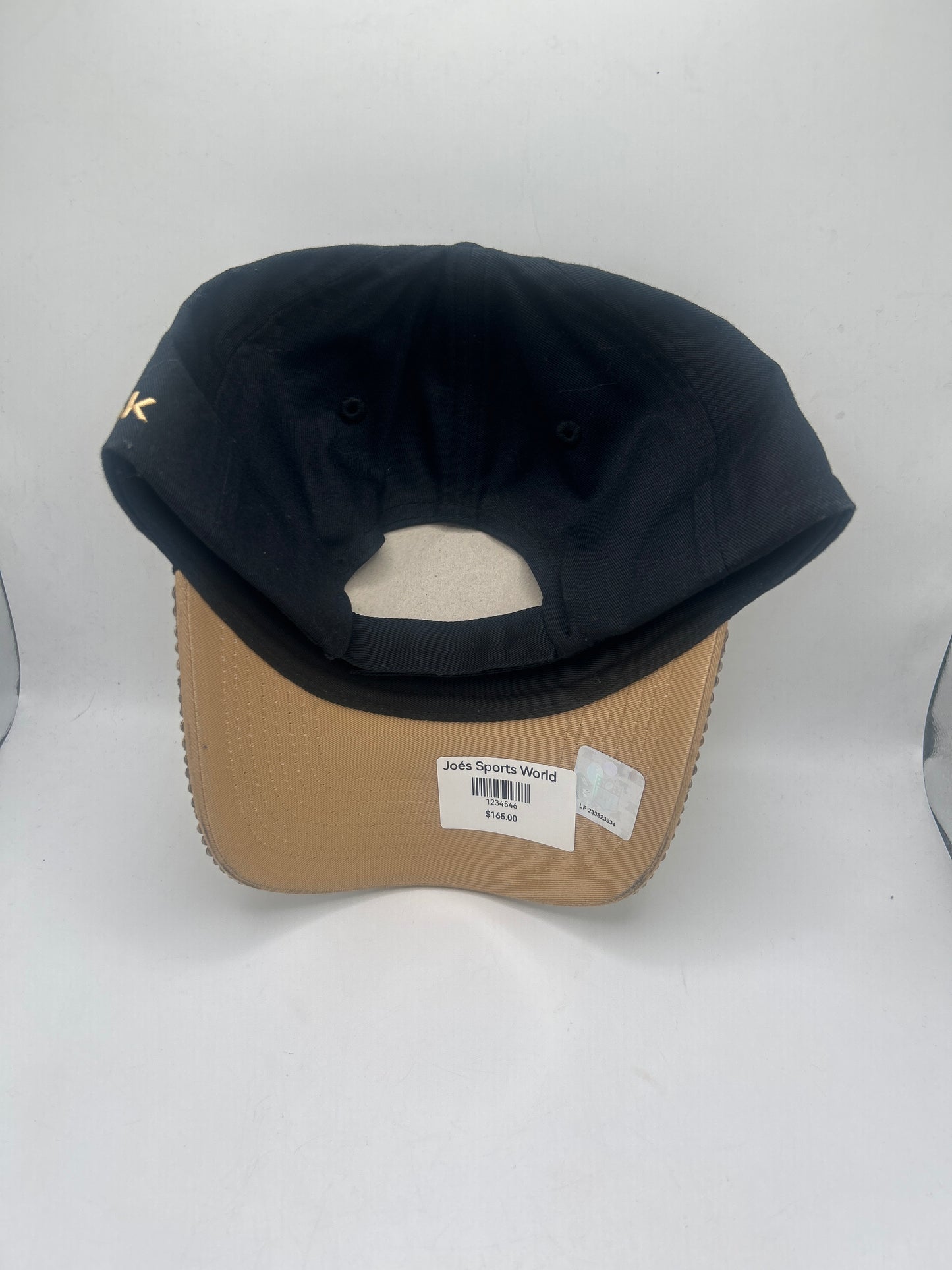 New Orleans Saints NFL Reebok Bedazzled Adjustable Hat Old Black/Gold