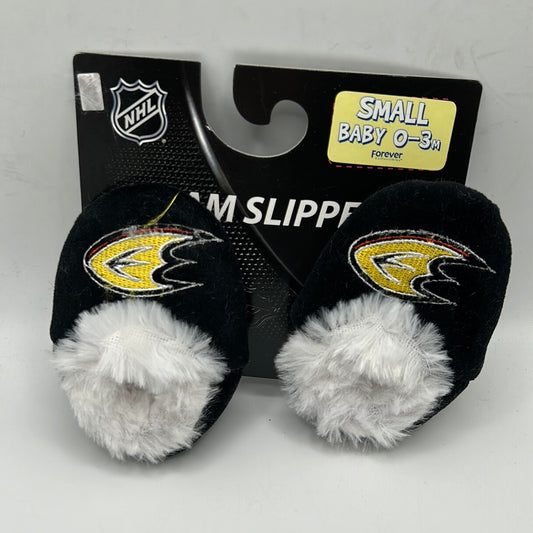 Anaheim Ducks NHL Fuzzy Baby Bootie Slippers