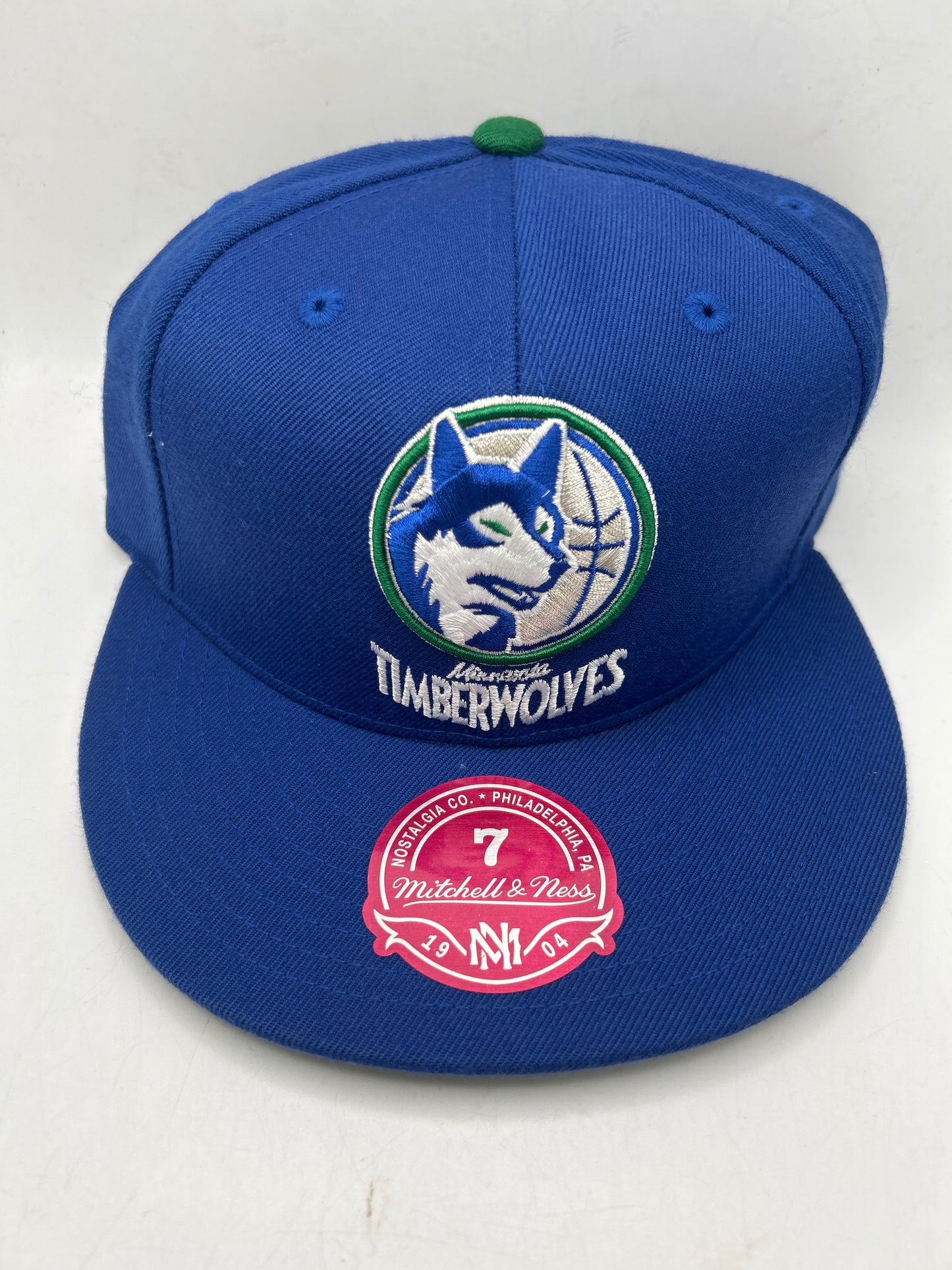 Minnesota Timberwolves Mitchell & Ness Vintage Fitted Hat