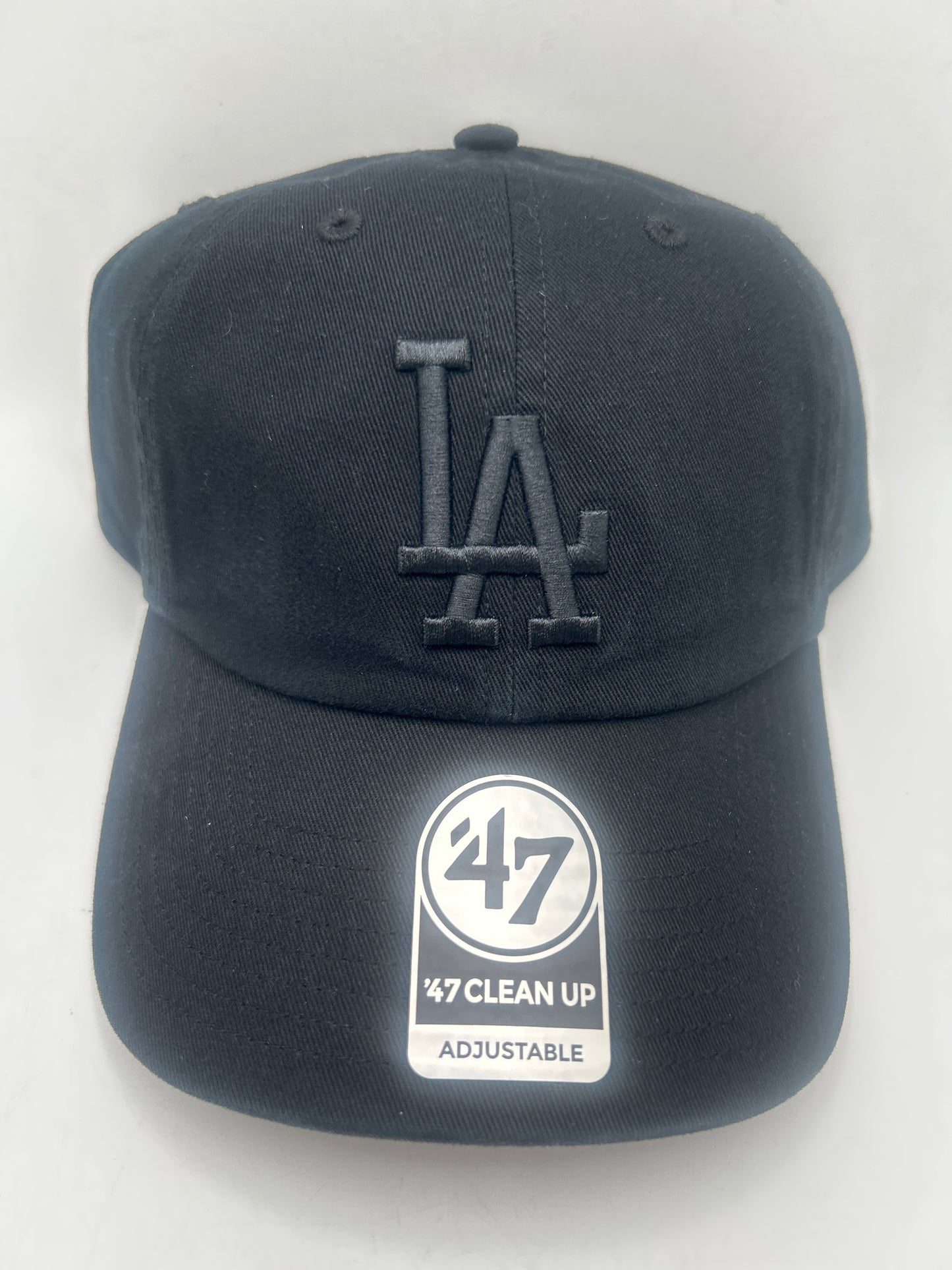 Los Angeles Dodgers MLB 47CleanUp Genuine Merchandise Black Adjustable Hat