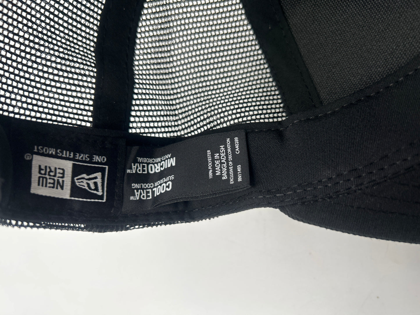 Los Angeles Dodgers MLB New Era Genuine Merchandise 9Seventy Black Adjustable Trucker Hat