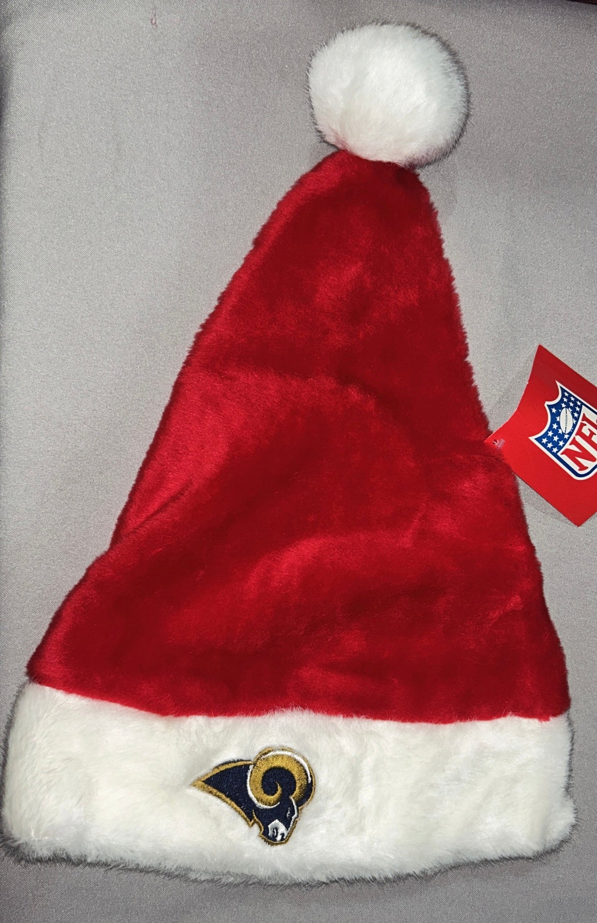 Los Angeles Rams NFL Santa Hats
