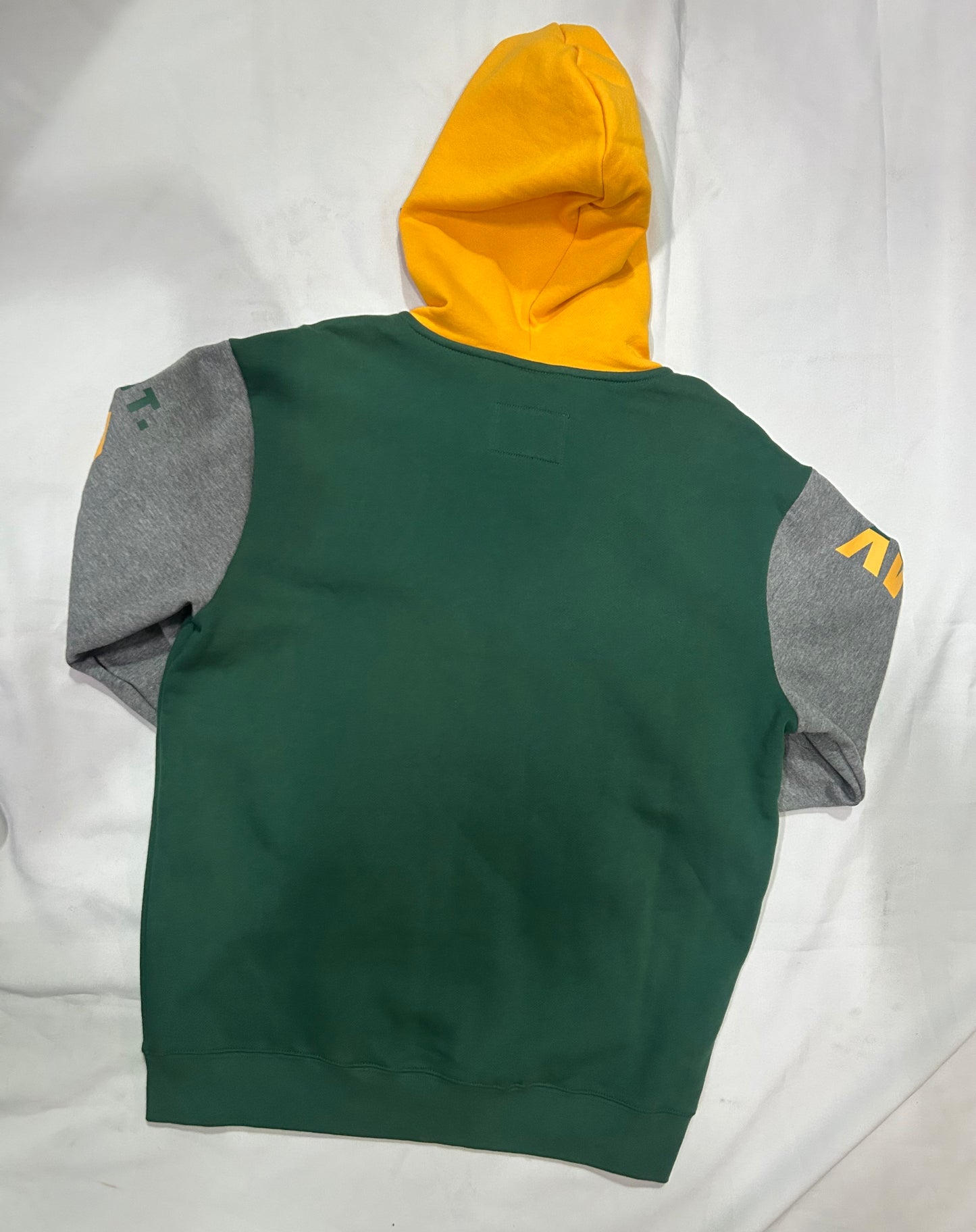 Green Bay Packers NFL Mitchell & Ness Throwbacks Full Zip Men Fleece