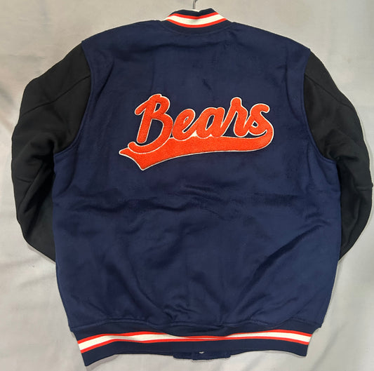 Chicago Bears NFL Mitchell & Ness Throwback Legacy Varsity Jacket