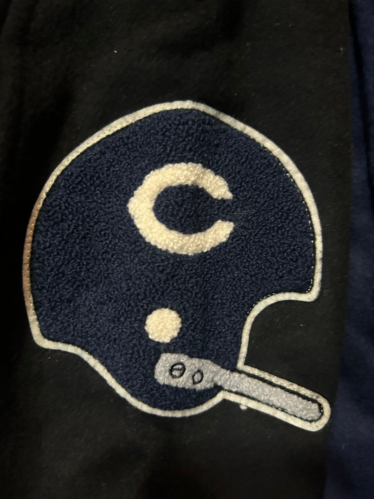 Chicago Bears NFL Mitchell & Ness Throwback Legacy Varsity Jacket