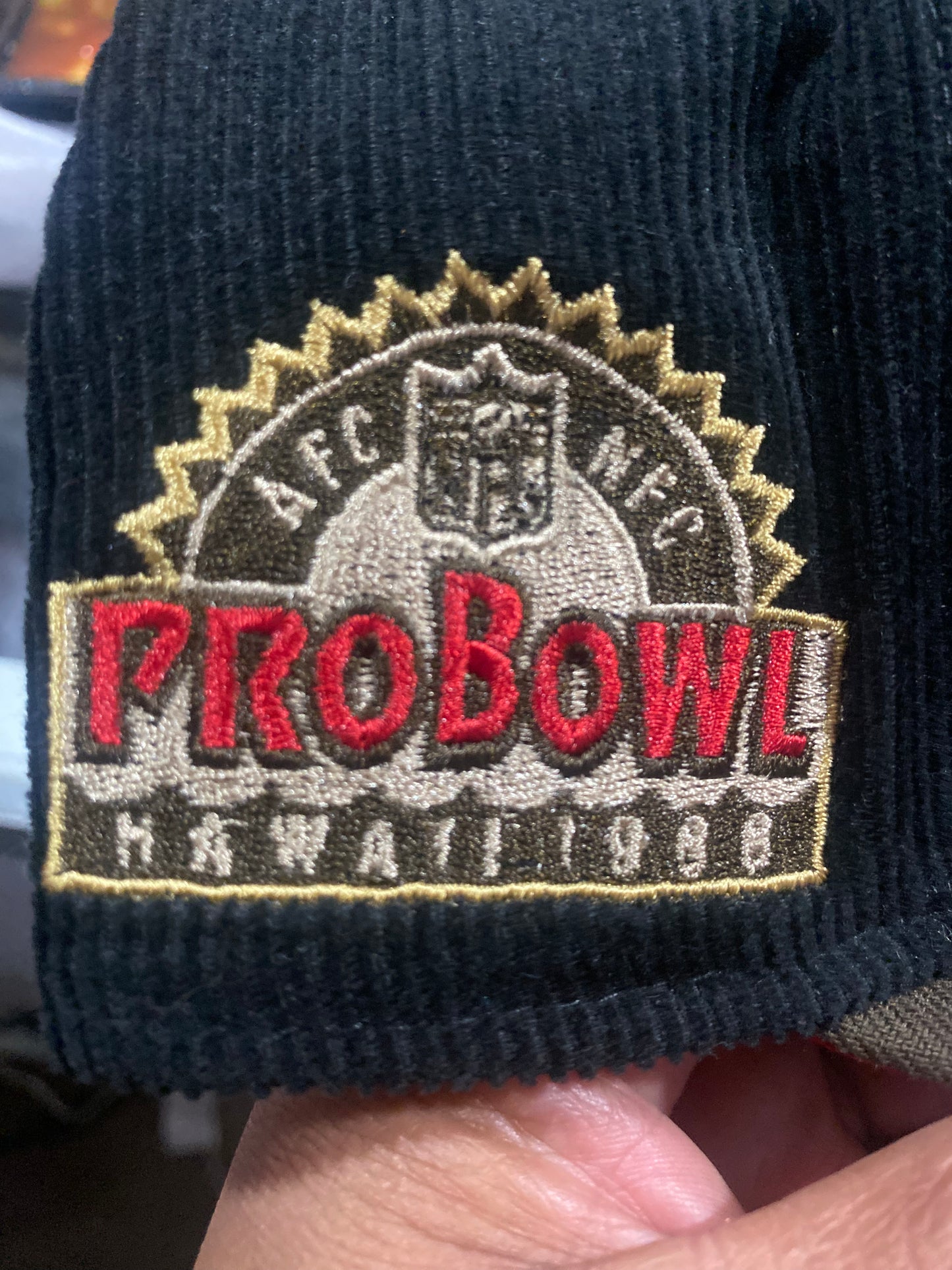 Las Vegas Raiders NFL 59Fifty New Era  ProBowl Hawaii 1988 Corduroy Fitted Hat