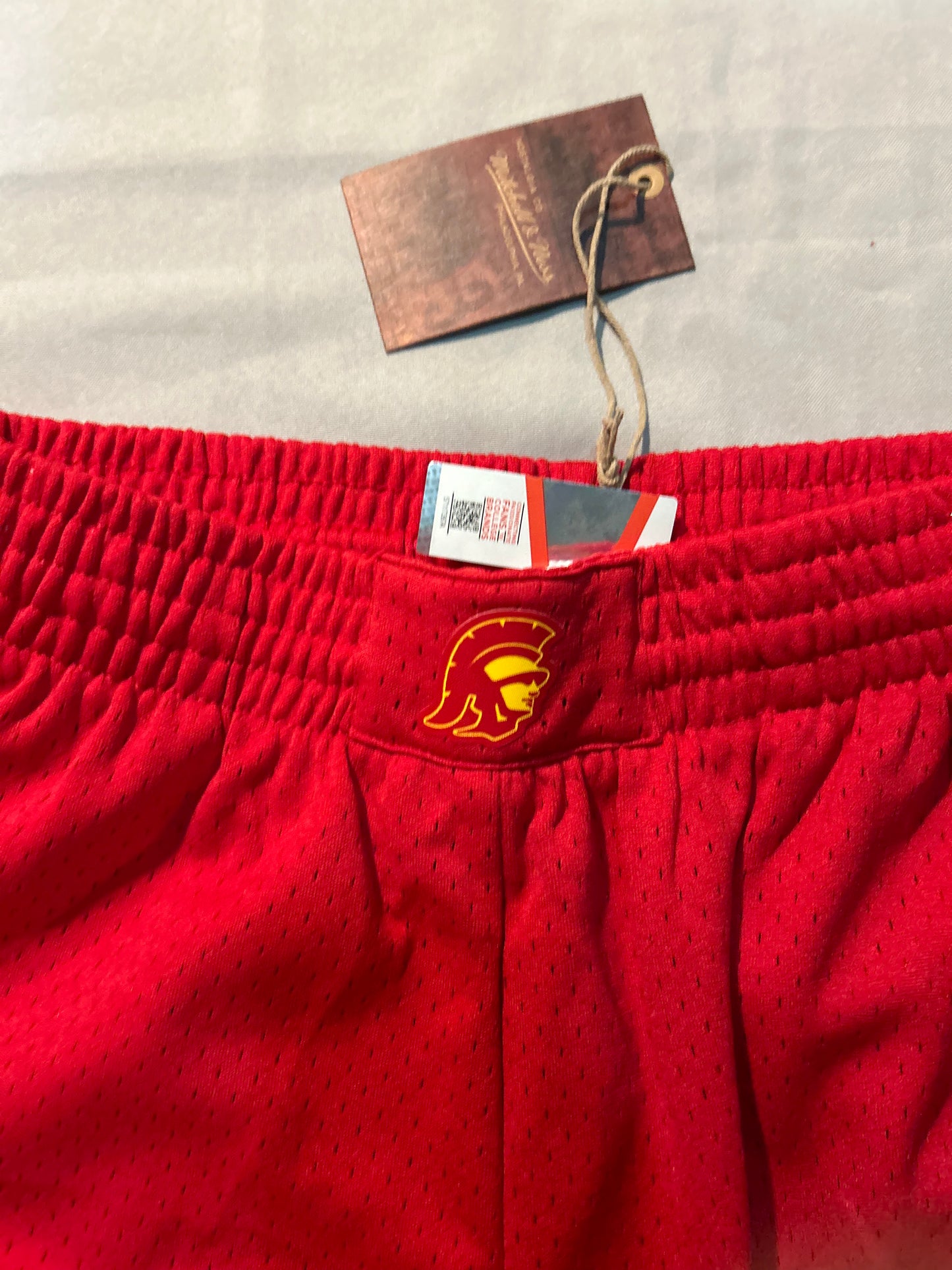 USC Trojans NCAA 7In Mitchell & Ness Mesh Mens Shorts