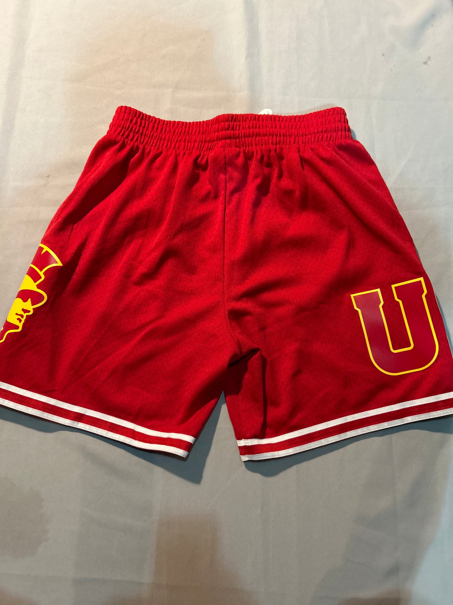 USC Trojans NCAA 7In Mitchell & Ness Mesh Mens Shorts