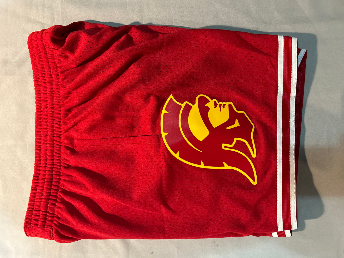 USC Trojans NCAA 7In Mitchell & Ness Mesh Mens Shorts