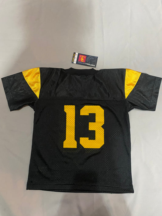 USC Trojans Jersey #13 Youth Size Black/Yellow