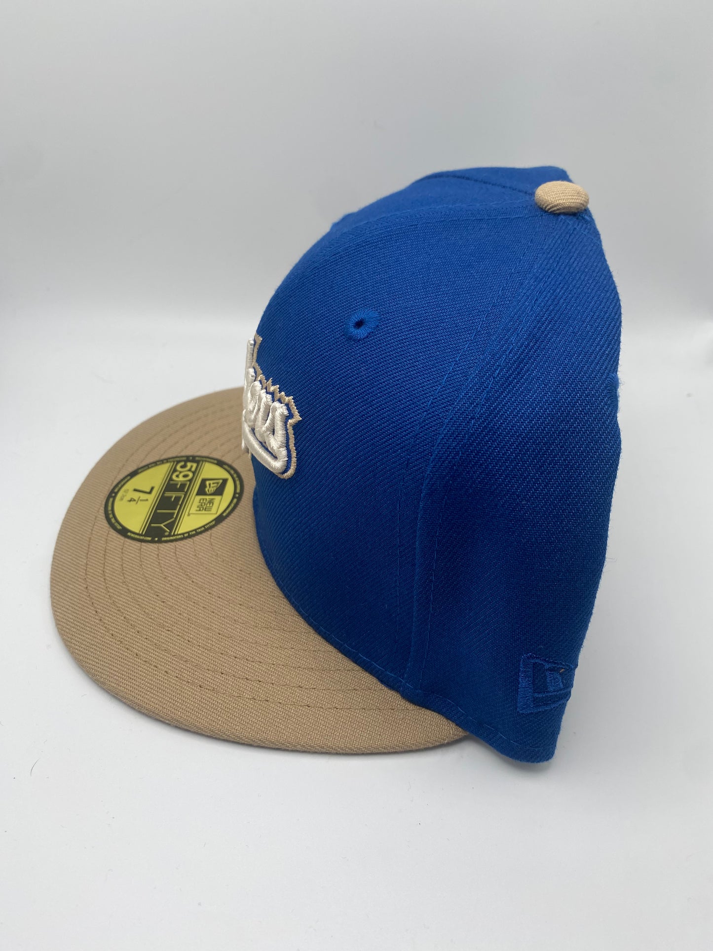 Los Angeles Dodgers MLB 59Fifty New Era Fitted Hat Royal Blue /Khaki