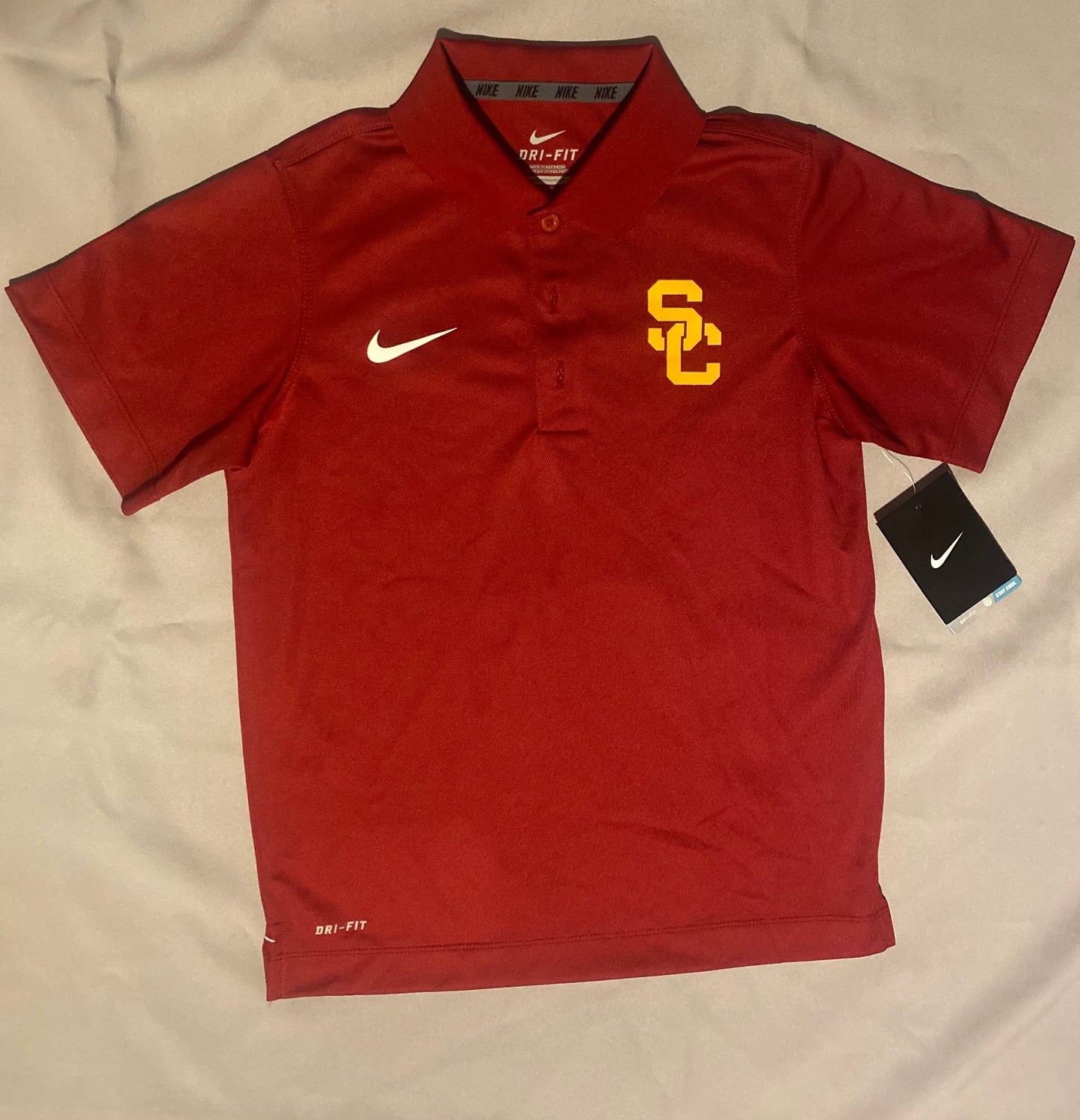 USC Trojans Dri-Fit Youth Polo T-Shirt