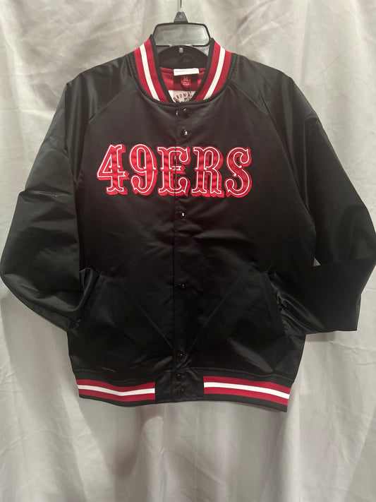 San Francisco 49Ers NFL Mitchell & Ness Throwback Mens Jacketii