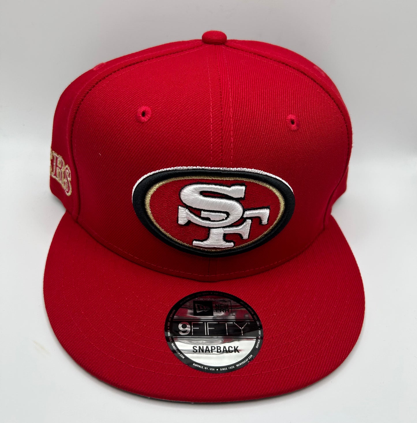 San Francisco 49ers NFL New Era 9Fifty Country Embroidered style Lettering Scarlet SnapBack