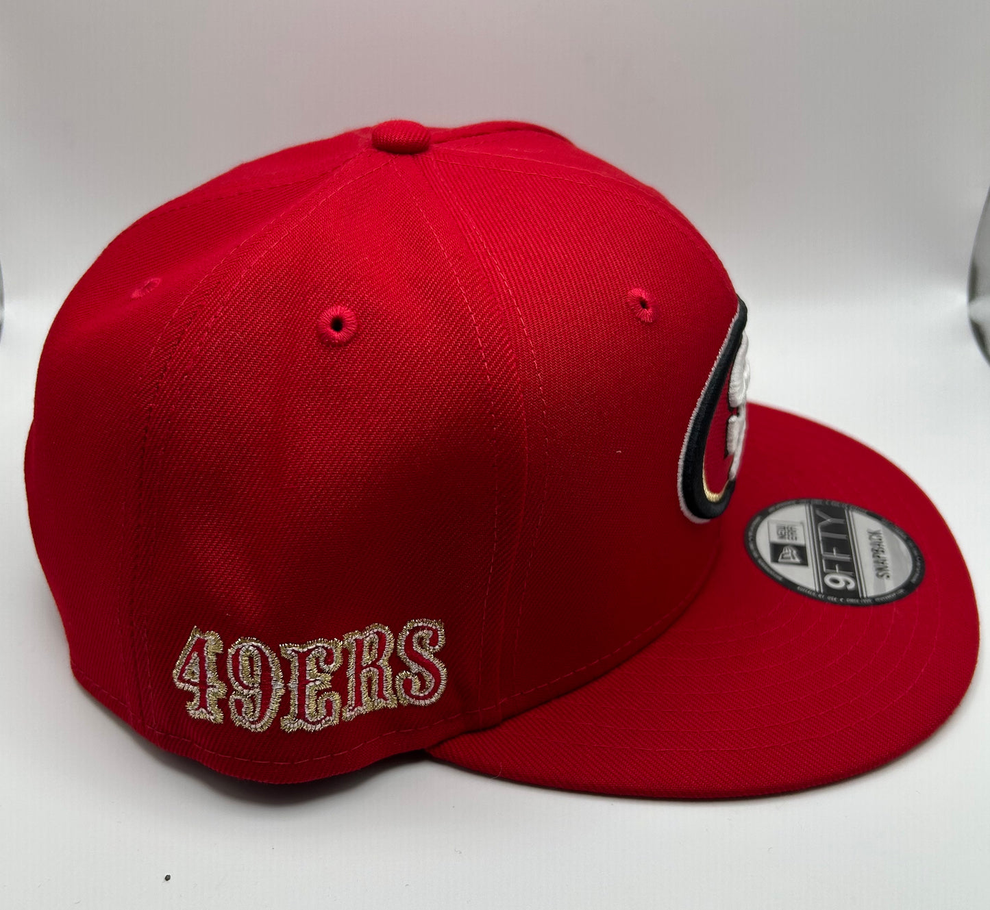 San Francisco 49ers NFL New Era 9Fifty Country Embroidered style Lettering Scarlet SnapBack