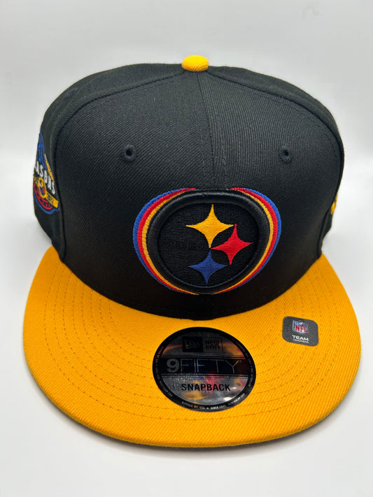 Pittsburgh Steelers NFL New Era 9Fifty Snapback - Black and Yellow