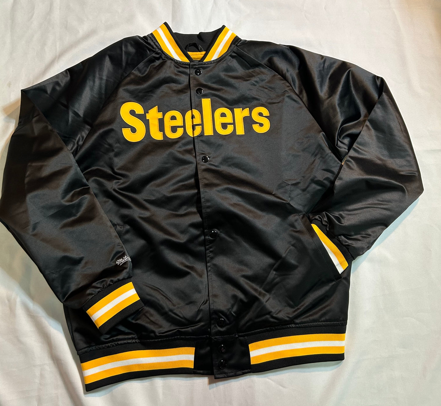 Pittsburgh Steelers NFL Mitchell & Ness Lightweight Men’s Satin Jacket