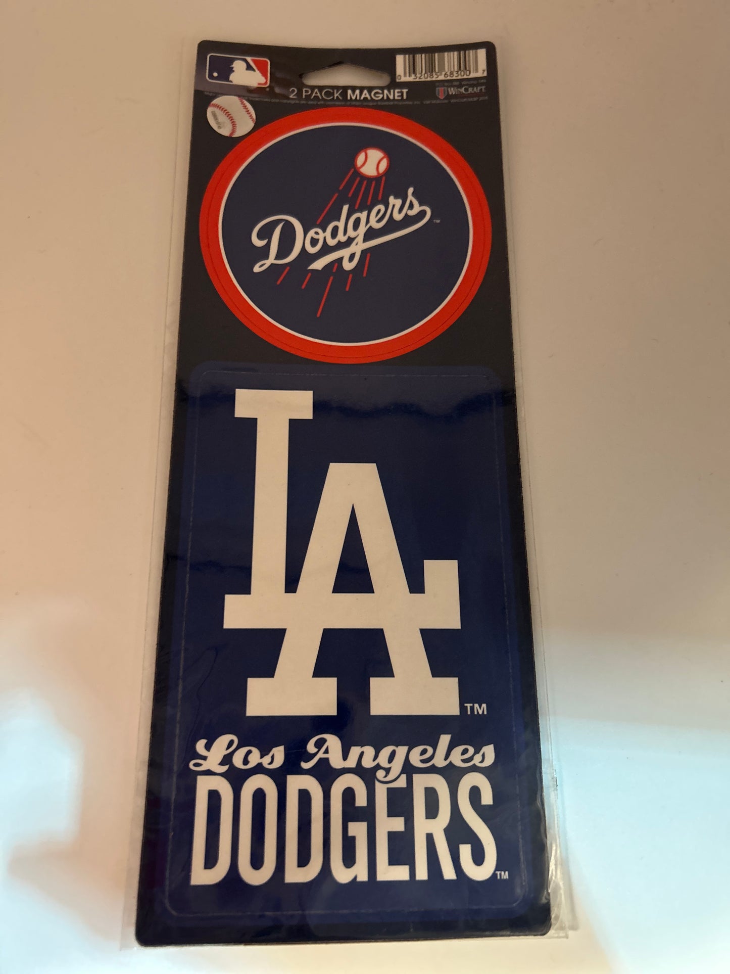 Los Angeles Dodgers MLB 2Pack Magnet Set 5”X9”