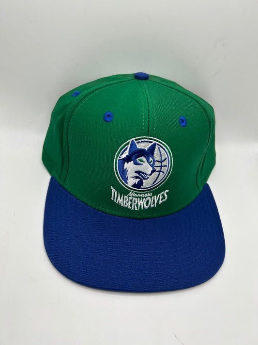 Vintage Minnesota Timberwolves NBA Adidas Hardwood Classics Snapback