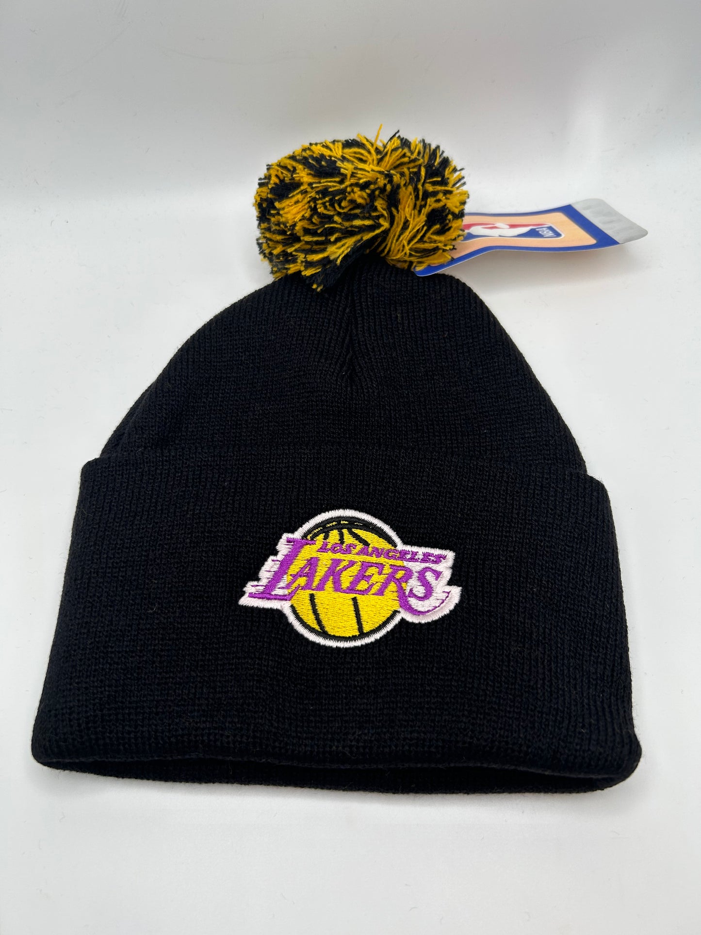 Los Angeles Lakers NBA Adidas Black Youth Beanie