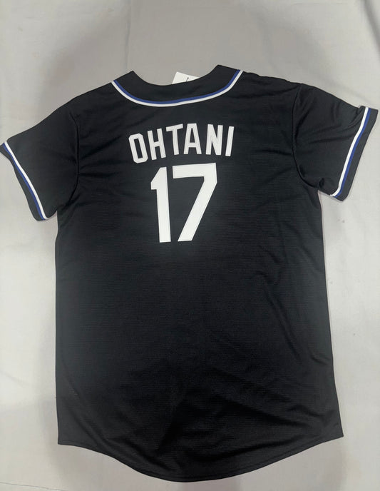 Los Angeles Dodgers MLB #17 OHTANI Genuine Merchandise Nike Youth Jersey - Black