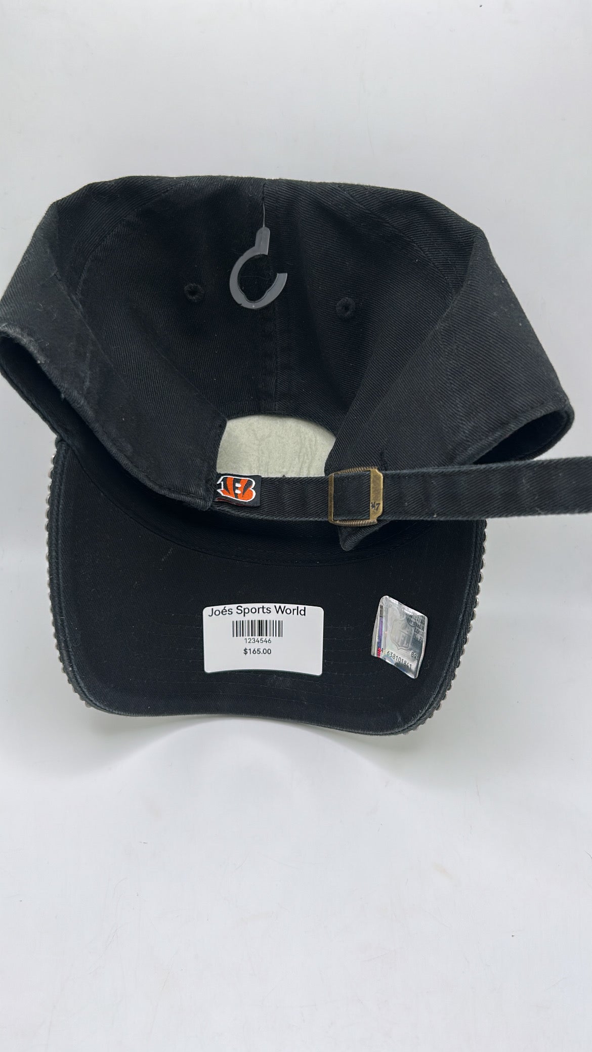 Cincinnati Bengals 47CleanUp Bedazzled Adjustable Hat