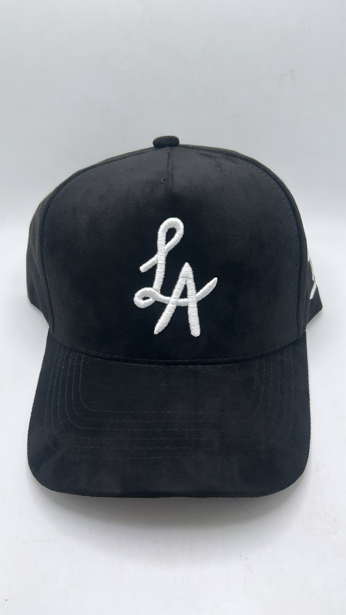Los Angeles JSW Private Label Black A-Frame Snapback Hat