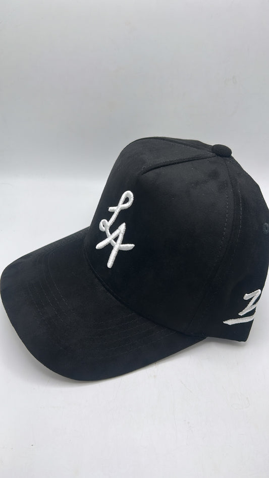 Los Angeles JSW Private Label Black A-Frame Snapback Hat