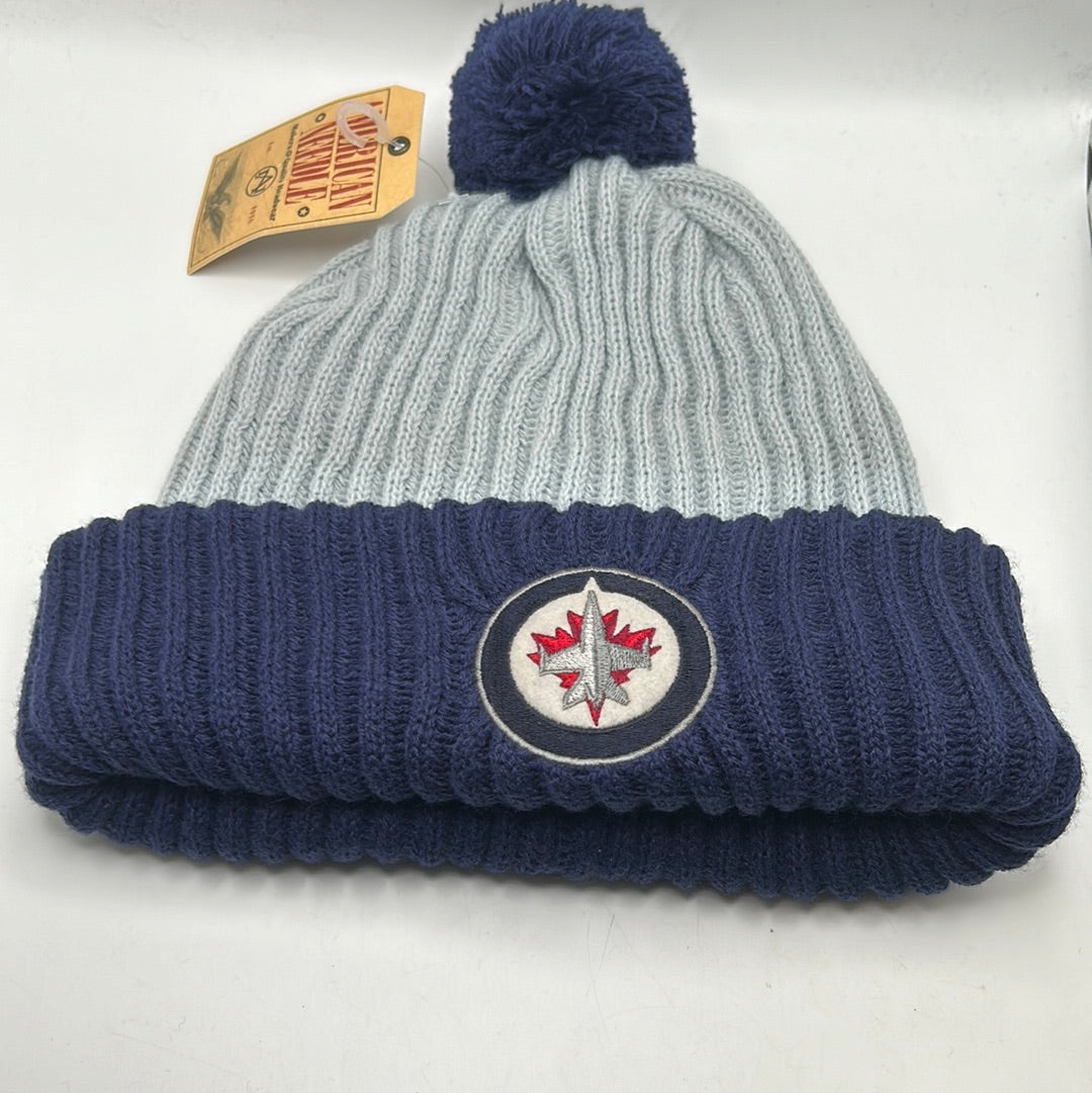 Winniepeg Jets NHL American Needle Knit Pom Beanie